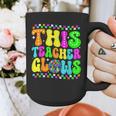 This Teacher 80s 90s Teachers's Day Glows Last Day Of School Graphic Print Coffee Mug, 90s Teacher Gifts, funny design This Teacher 80s 90s Teachers's Day Glows Last Day Of School Graphic Print Coffee Mug, 90s Teacher Gifts, funny design