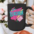 Teacher 90s Retro Colorful Teacher Of The 90s Back To School Graphic Print Coffee Mug, 90s Teacher Gifts, funny design Teacher 90s Retro Colorful Teacher Of The 90s Back To School Graphic Print Coffee Mug, 90s Teacher Gifts, funny design