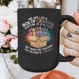 Teacher We Are Like a Box Of Crayons Graphic Print Coffee Mug, funny design