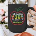 Teacher Celebrating 30 Years Of Teaching Students School Graphic Print Coffee Mug, funny design