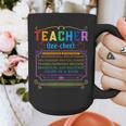 Teacher Definition Teaching School Teacher Graphic Print Coffee Mug, funny design Teacher Definition Teaching School Teacher Graphic Print Coffee Mug, funny design