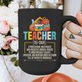 Teacher Definition Teaching School Teacher Men Women Graphic Print Coffee Mug, funny design