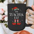The Teacher Elf Christmas Family Matching Group Xmas Graphic Print Coffee Mug, funny design The Teacher Elf Christmas Family Matching Group Xmas Graphic Print Coffee Mug, funny design