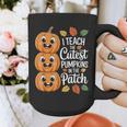 Teacher Halloween Tshirts I Teach The Cutest Pumpkins Graphic Print Coffee Mug, funny design Teacher Halloween Tshirts I Teach The Cutest Pumpkins Graphic Print Coffee Mug, funny design