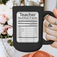 Teacher Nutrition Facts Teachers Nutritional Fact Graphic Print Coffee Mug, funny design