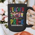 Teacher Of Pre K Superheroes Teacher New School Year Men Women Graphic Print Coffee Mug, funny design Teacher Of Pre K Superheroes Teacher New School Year Men Women Graphic Print Coffee Mug, funny design