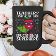 Teacher I Prefer The Term Educational Superhero Graphic Print Coffee Mug, funny design Teacher I Prefer The Term Educational Superhero Graphic Print Coffee Mug, funny design