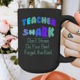 Teacher Shark Don't Stress Do Your Best Forget The Rest Graphic Print Coffee Mug, funny design Teacher Shark Don't Stress Do Your Best Forget The Rest Graphic Print Coffee Mug, funny design