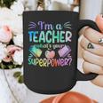 Im A Teacher Whats Your Superpower Teaching Professional Graphic Print Coffee Mug, funny design