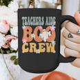 Teachers Aide Boo Crew Ghost Groovy Halloween For Women Graphic Print Coffee Mug, funny design Teachers Aide Boo Crew Ghost Groovy Halloween For Women Graphic Print Coffee Mug, funny design