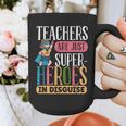 Teachers Are Just Superheroes In Disguise Back To School Graphic Print Coffee Mug, funny design Teachers Are Just Superheroes In Disguise Back To School Graphic Print Coffee Mug, funny design