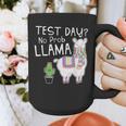 Teachers Testing Day Test Day No Prob Llama Teacher Graphic Print Coffee Mug, funny design Teachers Testing Day Test Day No Prob Llama Teacher Graphic Print Coffee Mug, funny design
