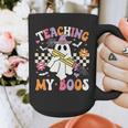 Teaching My Boos Ghost Teacher Cute Groovy Halloween Teacher Graphic Print Coffee Mug, Groovy Teacher Gifts, funny design Teaching My Boos Ghost Teacher Cute Groovy Halloween Teacher Graphic Print Coffee Mug, Groovy Teacher Gifts, funny design