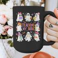 Teaching My Boos Teacher Cute Ghost Groovy Teacher Halloween Graphic Print Coffee Mug, Groovy Teacher Gifts, funny design Teaching My Boos Teacher Cute Ghost Groovy Teacher Halloween Graphic Print Coffee Mug, Groovy Teacher Gifts, funny design