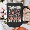 Teaching Future Artists For Art Teachers And Lovers For Men Women Girls Kids Graphic Print Coffee Mug, funny design Teaching Future Artists For Art Teachers And Lovers For Men Women Girls Kids Graphic Print Coffee Mug, funny design