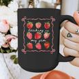 Teaching Is My Jam Strawberry Kinder Team Teacher Graphic Print Coffee Mug, funny design Teaching Is My Jam Strawberry Kinder Team Teacher Graphic Print Coffee Mug, funny design