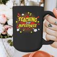 Teaching Is My Superpower Retro Comic Teacher Graphic Print Coffee Mug, funny design Teaching Is My Superpower Retro Comic Teacher Graphic Print Coffee Mug, funny design