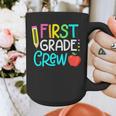 Team 1st Grade Crew Back To School 1st Grade Teacher Kids Graphic Print Coffee Mug, funny design