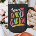 Team Kindergarten Teacher Student Back To School Graphic Print Coffee Mug, funny design