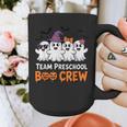 Team Preschool Boo Crew Halloween Teacher Student Costume Graphic Print Coffee Mug, funny design
