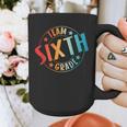 Team Sixth Grade Teacher Student Back To School 6th Grade Graphic Print Coffee Mug, funny design Team Sixth Grade Teacher Student Back To School 6th Grade Graphic Print Coffee Mug, funny design