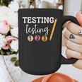 Testing Testing 123 Cute Math Teacher Student Test Day Men Women Girls Kids Graphic Print Coffee Mug, funny design Testing Testing 123 Cute Math Teacher Student Test Day Men Women Girls Kids Graphic Print Coffee Mug, funny design