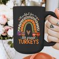Thankful For My 5th Grade Turkeys Thanksgiving Teacher Graphic Print Coffee Mug, funny design