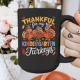 Thankful For My Kindergarten Turkeys Thanksgiving Teacher Graphic Print Coffee Mug, funny design Thankful For My Kindergarten Turkeys Thanksgiving Teacher Graphic Print Coffee Mug, funny design
