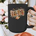 Thankful Teacher Shirts For Women Teach Thanksgiving Teacher Graphic Print Coffee Mug, funny design