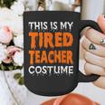 This Is My Tired Teacher Costume Quick Easy Lazy Halloween For Men Women Graphic Print Coffee Mug, funny design This Is My Tired Teacher Costume Quick Easy Lazy Halloween For Men Women Graphic Print Coffee Mug, funny design