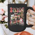Tis The Season For Inclusion Christmas Sped Teacher Graphic Print Coffee Mug, funny design