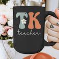 TK Teacher Retro Groovy Vintage Happy First Day Of School Graphic Print Coffee Mug, Groovy Teacher Gifts, funny design TK Teacher Retro Groovy Vintage Happy First Day Of School Graphic Print Coffee Mug, Groovy Teacher Gifts, funny design
