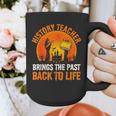 History Teacher Brings Past Back To Life Halloween Zombie Graphic Print Coffee Mug, History Teacher Gifts, funny design History Teacher Brings Past Back To Life Halloween Zombie Graphic Print Coffee Mug, History Teacher Gifts, funny design