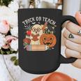 Trick Or Teach Retro Halloween Teacher Women Men Costume Graphic Print Coffee Mug, funny design Trick Or Teach Retro Halloween Teacher Women Men Costume Graphic Print Coffee Mug, funny design