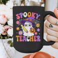 Trick Or Teach Spooky Teacher Ghost Halloween Teacher Graphic Print Coffee Mug, funny design Trick Or Teach Spooky Teacher Ghost Halloween Teacher Graphic Print Coffee Mug, funny design