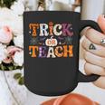 Trick Or Teach Teacher Halloween Costume Men Women Graphic Print Coffee Mug, funny design