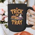 Trick Or Tray Halloween Cafeteria Teacher School Graphic Print Coffee Mug, funny design