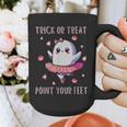 Trick Or Treat Point Your Feet Halloween Ghost Dance Teacher Graphic Print Coffee Mug, funny design Trick Or Treat Point Your Feet Halloween Ghost Dance Teacher Graphic Print Coffee Mug, funny design