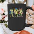 Trio Cute Frogs Welcome Back To School Teachers Girls Boys Graphic Print Coffee Mug, funny design