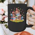 Turkey Reading Books Fall Season Thanksgiving Teacher Book Graphic Print Coffee Mug, funny design Turkey Reading Books Fall Season Thanksgiving Teacher Book Graphic Print Coffee Mug, funny design