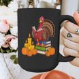 Turkey Reading Books Fall Thanksgiving Teacher Book Graphic Print Coffee Mug, funny design Turkey Reading Books Fall Thanksgiving Teacher Book Graphic Print Coffee Mug, funny design