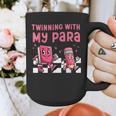 Twinning With My Para Teacher Matching Paraprofessional 70s For Men Women Graphic Print Coffee Mug, funny design Twinning With My Para Teacher Matching Paraprofessional 70s For Men Women Graphic Print Coffee Mug, funny design
