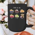Types Of Pie Pi Day Math Teacher Geek 314 Math Pun Graphic Print Coffee Mug, funny design