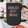 Vintage ENGLISH DEPT SQUAD Back To School Teacher Student Graphic Print Coffee Mug, English Teacher Gifts, funny design