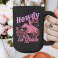 Vintage Howdy First Grade Cowgirl Teacher Western School Graphic Print Coffee Mug, First Grade Teacher Gifts, funny design Vintage Howdy First Grade Cowgirl Teacher Western School Graphic Print Coffee Mug, First Grade Teacher Gifts, funny design