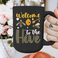Welcome To The Hive Bee Teacher Back To School Graphic Print Coffee Mug, funny design Welcome To The Hive Bee Teacher Back To School Graphic Print Coffee Mug, funny design