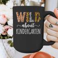 Wild About Kindergarten Teacher Leopard Print Graphic Print Coffee Mug, funny design Wild About Kindergarten Teacher Leopard Print Graphic Print Coffee Mug, funny design