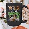 Wild About Preschool Teacher Student Preschool Zoo Safari Graphic Print Coffee Mug, funny design Wild About Preschool Teacher Student Preschool Zoo Safari Graphic Print Coffee Mug, funny design