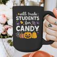 Will Trade Students For Candy Teacher Cute Halloween Graphic Print Coffee Mug, funny design Will Trade Students For Candy Teacher Cute Halloween Graphic Print Coffee Mug, funny design