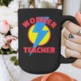 Wonder Teacher Teacher Halloween Tshirt Graphic Print Coffee Mug, funny design